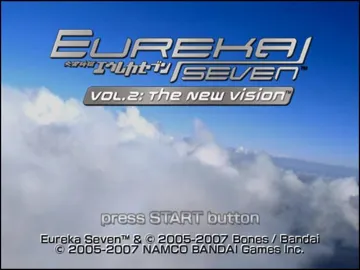 Eureka Seven Vol. 2 - The New Vision screen shot title